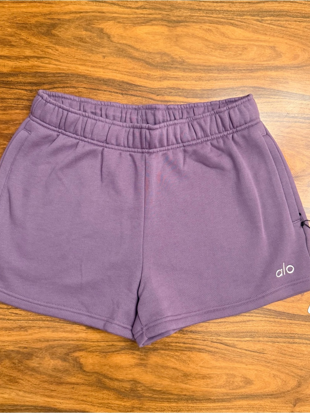 ALO Yoga Plum Kiss Accolade Shorts